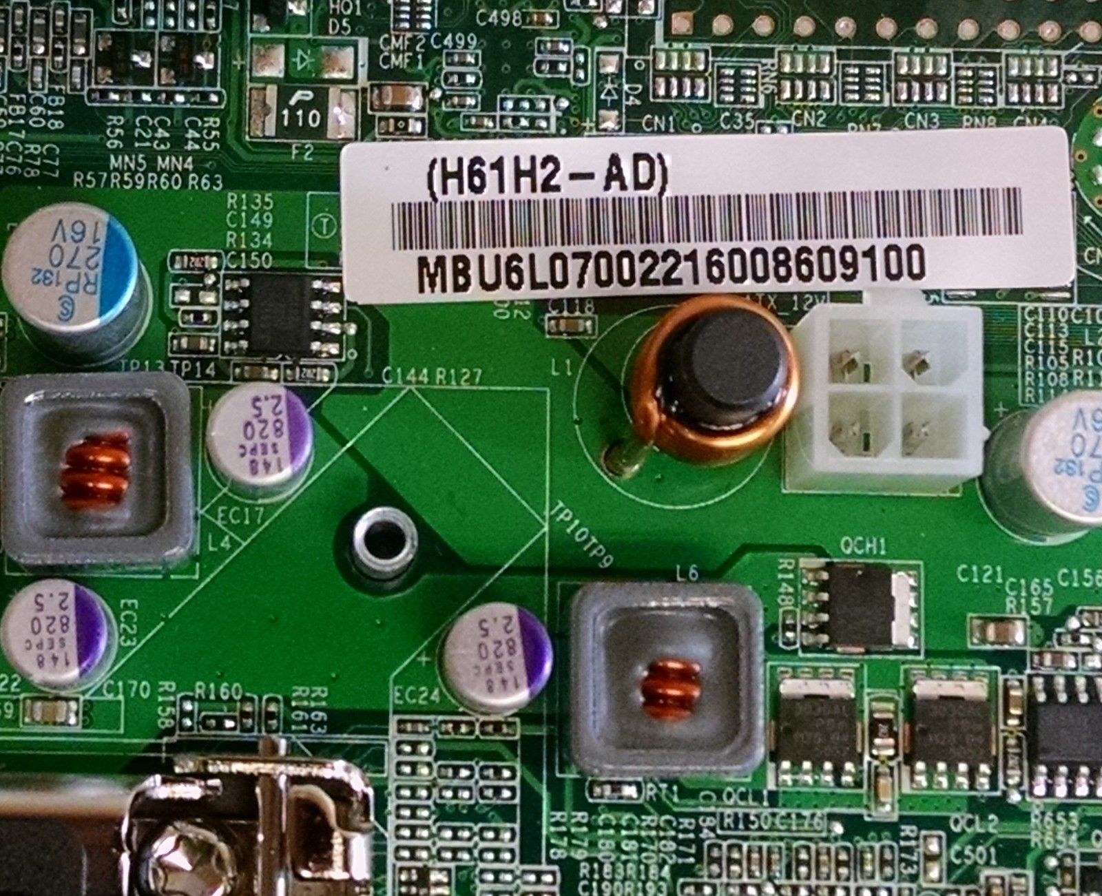 Acer Aspire X1930 X3990 Mainboard H61H2-AD MB.SGA07.002 getestet